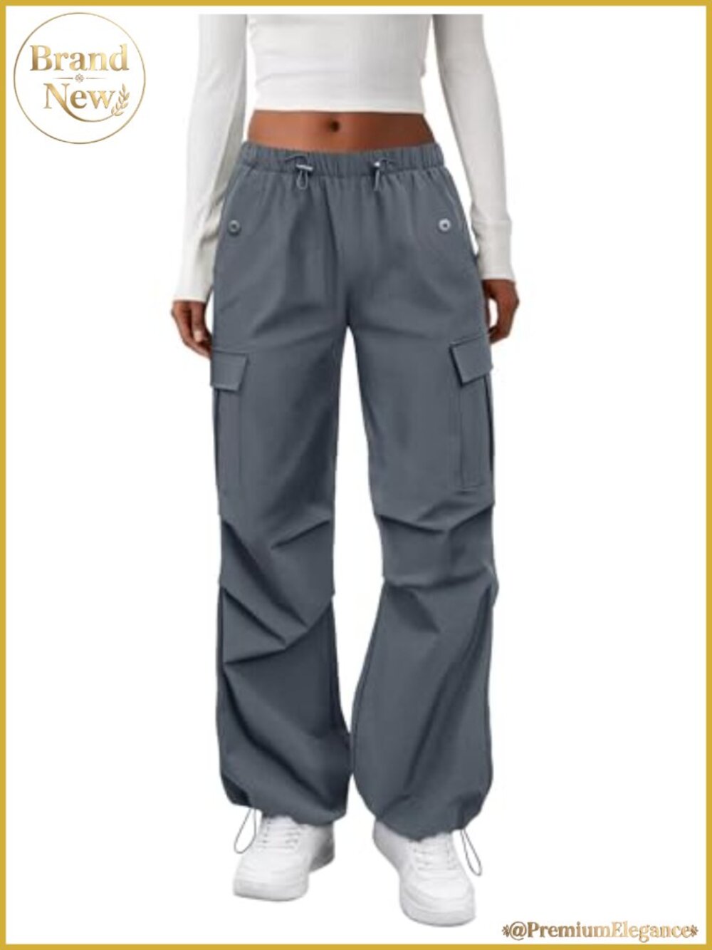 COPYLEAF Women's Cargo Pants Waterproof Quick-Dry Baggy Hiking Pants with